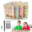 Load image into Gallery viewer, Sank Magic Book + LCD Writing Tablet for Kids – Reusable Learning Set