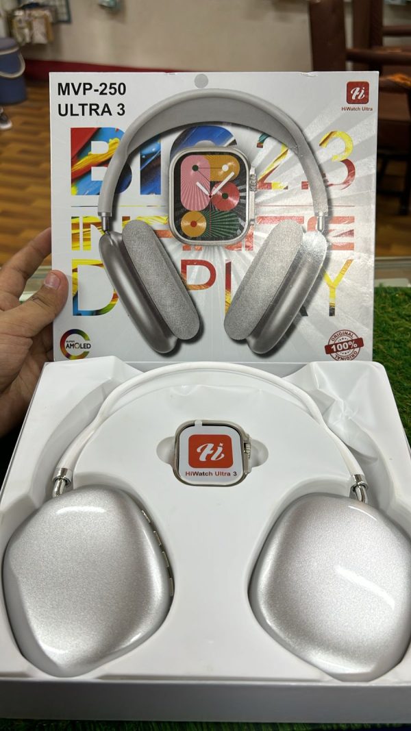 Ultra MVP-250 Smartwatch + Wireless Headphones Combo Ultra MVP-250 Smartwatch + Wireless Headphones Combo