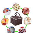 Load image into Gallery viewer, Portable Insulated Lunch Bag | Foldable Cooler & Thermal Picnic Tote for Food