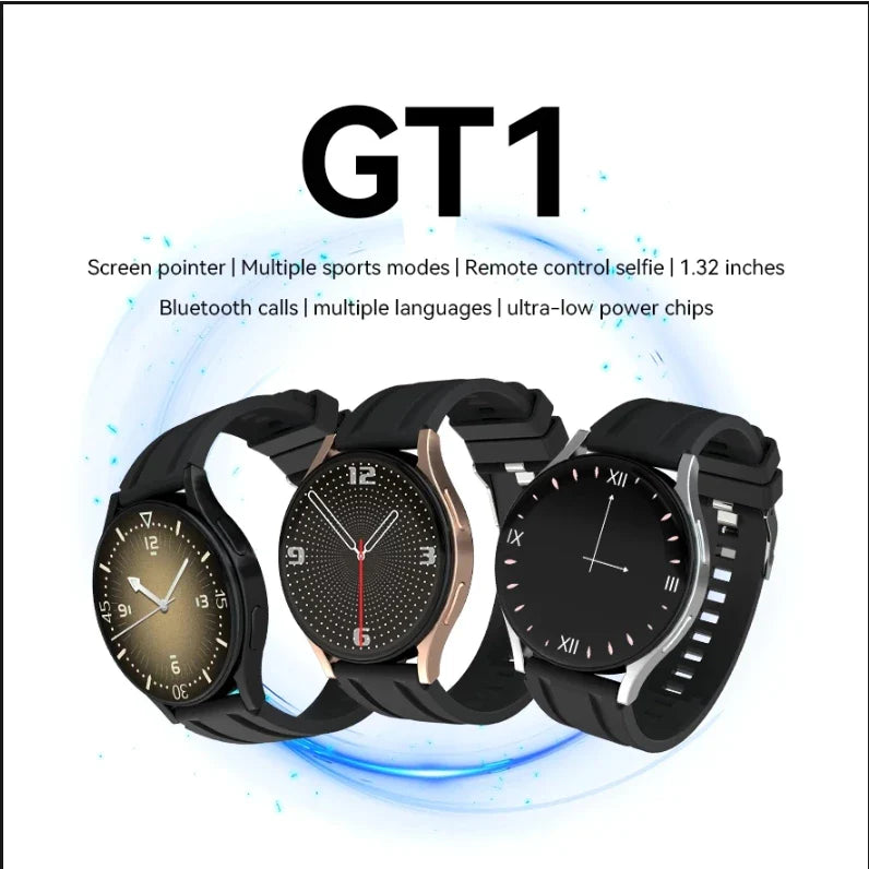 GT1 Smart Watch – Fitness Tracker, Heart Rate Monitor & Notifications GT1 Smart Watch – Fitness Tracker, Heart Rate Monitor & Notifications