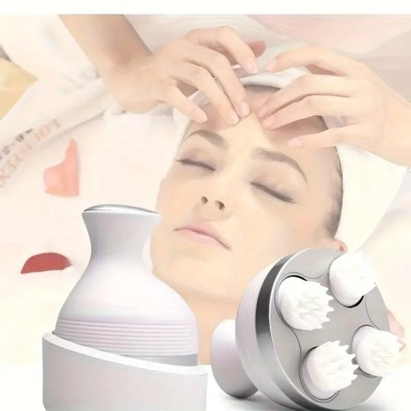 Electric Scalp Massager – 4 Moveable Massage Heads Electric Scalp Massager – 4 Moveable Massage Heads