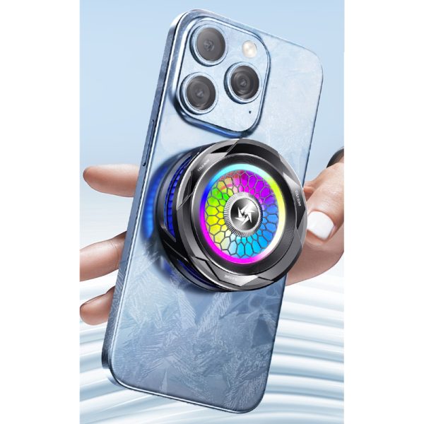 SL-25 Mobile Phone Cooler 15W – Fast Cooling with RGB Light SL-25 Mobile Phone Cooler 15W – Fast Cooling with RGB Light