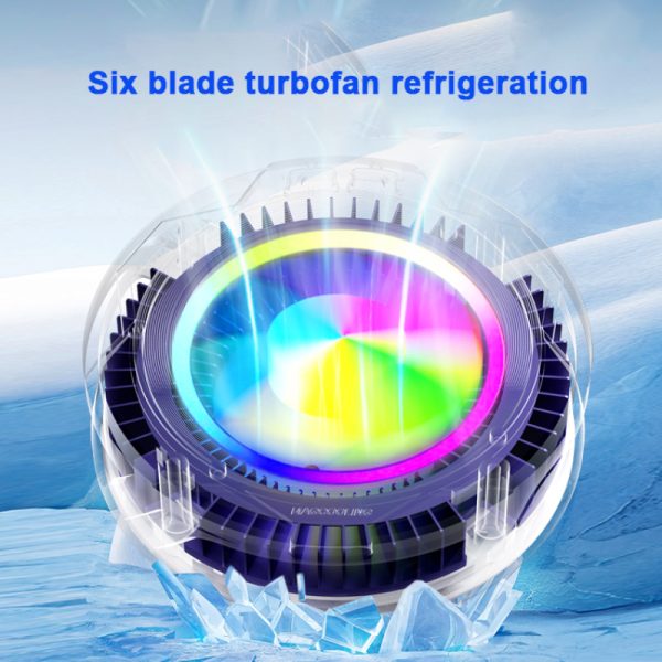 SL-25 Mobile Phone Cooler 15W – Fast Cooling with RGB Light SL-25 Mobile Phone Cooler 15W – Fast Cooling with RGB Light