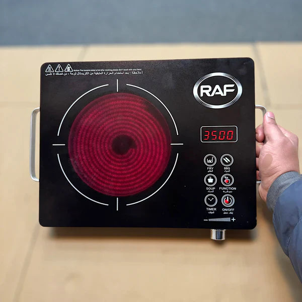 Electric Infrared Cooker Hotplate – Portable Stove for Home & Kitchen