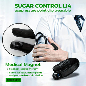 1 Pc Sugar Control LI4 Acupressure Point Clip – Wearable Headache & Stress Relief Hand Clip