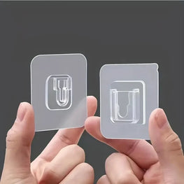 Invisible Double-Sided Wall Hooks
