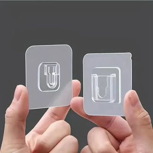 Invisible Double-Sided Wall Hooks