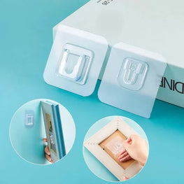 Invisible Double-Sided Wall Hooks