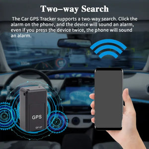 Mini GPS Tracker – Magnetic GPS Locator for Kids, Elderly, Wallet, Luggage &amp; Vehicle (No Box)