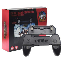 Mobile Gaming Controller with Fire Trigger & Joystick Grip