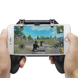 Mobile Gaming Controller with Fire Trigger & Joystick Grip