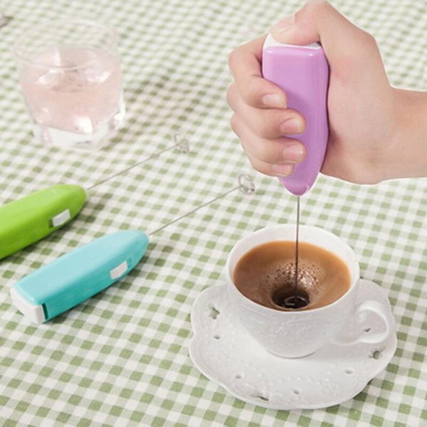 Electric Handheld Coffee Beater &amp; Milk Frothier | Mini Blender &amp; Egg Whisk
