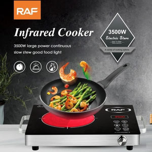 Electric Infrared Cooker Hotplate – Portable Stove for Home & Kitchen