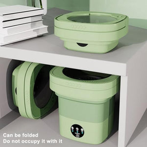 6.5L Foldable Portable Washing Machine – Mini Washer for Home &amp; Travel Use